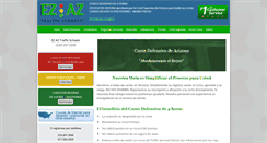 Desktop Screenshot of ezazescuelatrafico.com